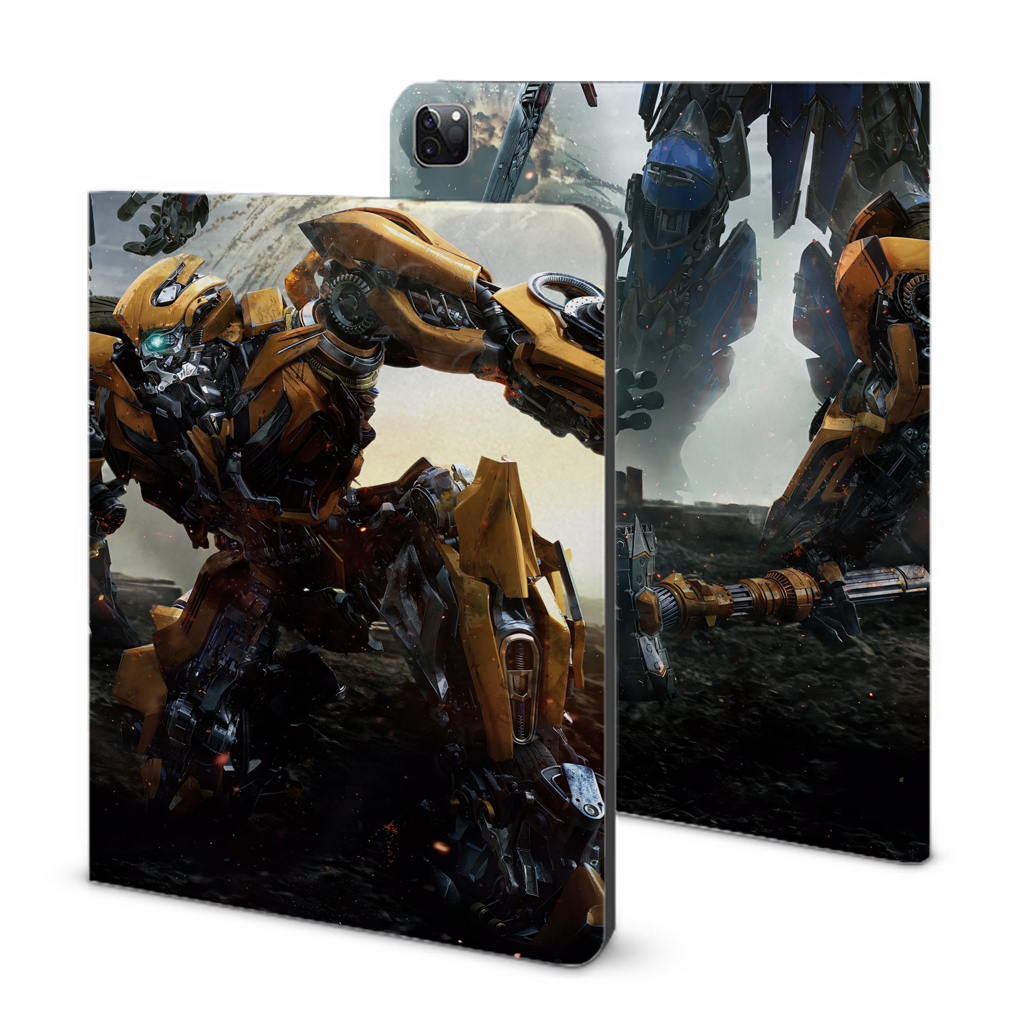 （画像用） Transformers トランスフォーマー IPad ケース ブック型 PUレザー TPU 耐衝撃 軽量 薄型 ペン収納なし 全面保護 IPad 各モデル対応